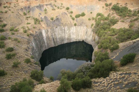 big hole