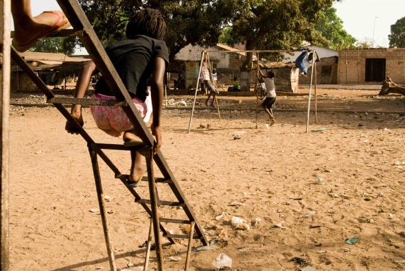 Bissau, parque infantil