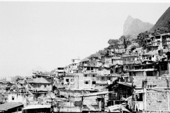 Morro de Santa Marta, Rio de Janeiro, Brazil.