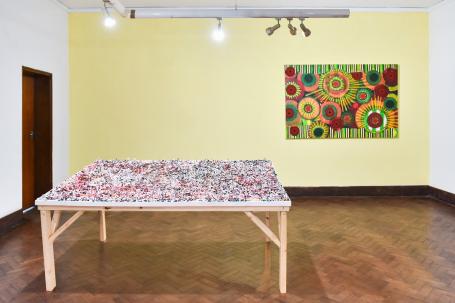 Jorge Dias, Sois (wall) Contenda (table)_2025