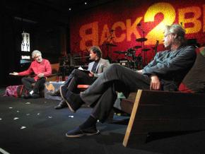 Breyten Breytenbach, José Eduardo Agualusa e Bob Geldof 