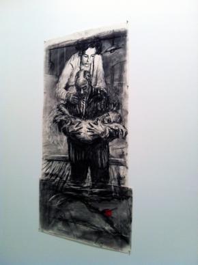 William Kentridge. Other Faces.  Marian Goodman Gallery, NY. Photo by Beatriz Leal Riesco.