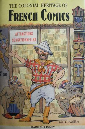 Capa do livro The Colonial Heritage of French Comics, de Mark McKinney.