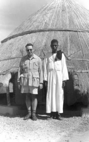 Orlando Ribeiro and Talibé, Bissau, 1947