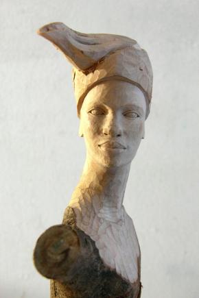 Escultura de Malenga, fotografia de Àlex Tarradellas Gordo.