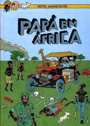 Anton Kannemeyer - Papá em África, capa