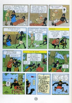 Hergé - Sequência de Tintin no Congo