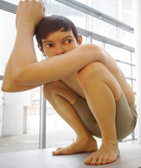 Boy, Ron Mueck (Foto de Anders Sune Berg)