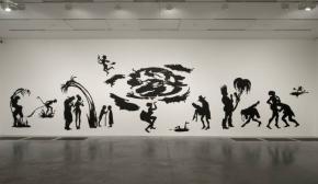 Central to artist Kara Walker's work is Black history, its telling and re-telling, and the effect this has on African-Americans today. She attacks racial myth and stereotypes, exploring issues such as slavery, sexuality, oppression and domination.