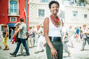 Beatriz Gomes Dias preside à Associação de Afrodescendentes, fundada em 2016. “Somos portugueses e negros e existimos, queremos ser reconhecidos” Foto Orlando Almeida / Global Imagens