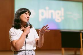 Matilde Seabra, curadora dos programas públicos do ping!