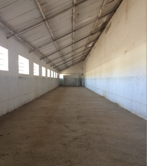 Interior da caserna dos presos angolanos no Campo do Tarrafal