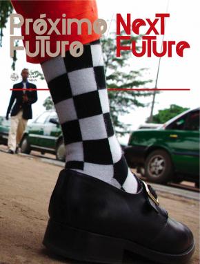 Capa Jornal Próximo Futuro, n 6, imagem de Baudouin Mouanda.