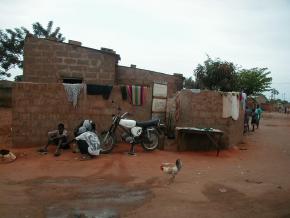 Casa do bairro Boa Esperança, em Luanda.