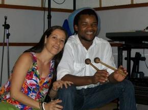 Denise Guerra e Matchume Zango