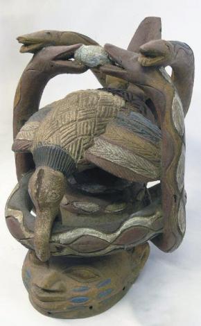 YORUBA, GELEDE MASK