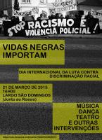 Vidas Negras Importam | Dia Internacional para a Eliminação da Discriminação Racial