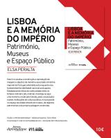 Lisboa e a Memória do Império  Património, Museus e Espaço Público