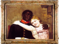 Black, between painting and history 