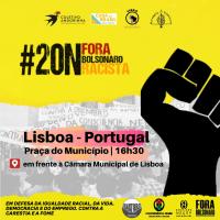 Dia da Consciência Negra no Brasil é celebrado em Portugal unindo organizações contra Bolsonaro